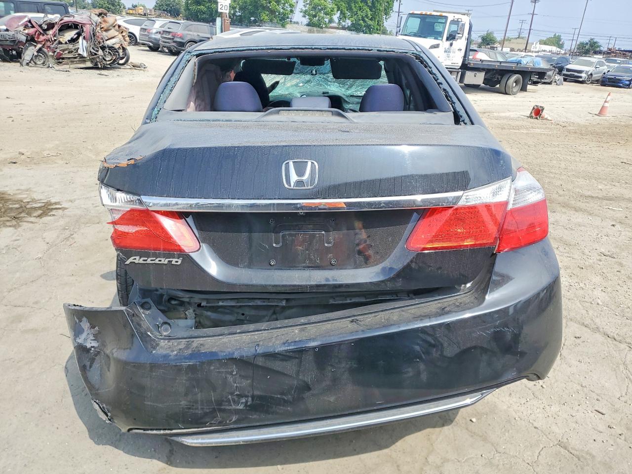2014 Honda Accord Lx Black vin: 1HGCR2F35EA222729