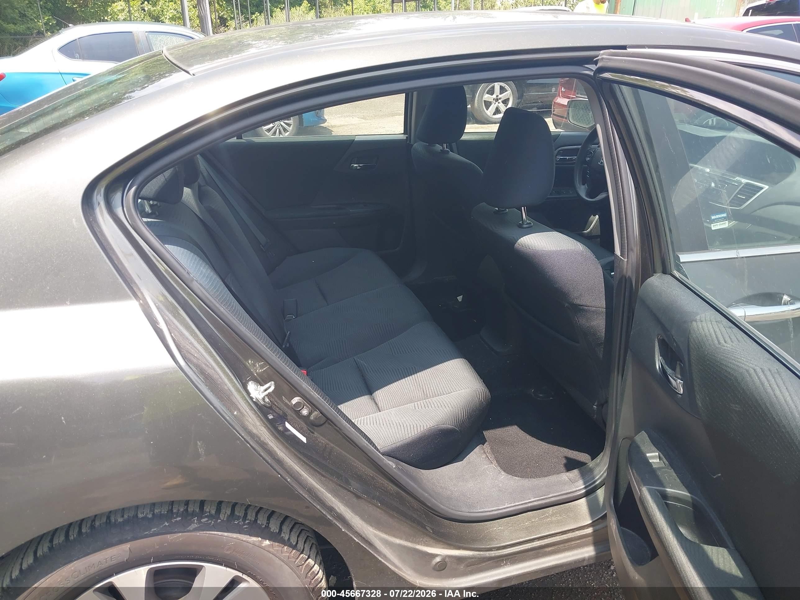 2014 Honda Accord Lx Серый vin: 1HGCR2F35EA247839