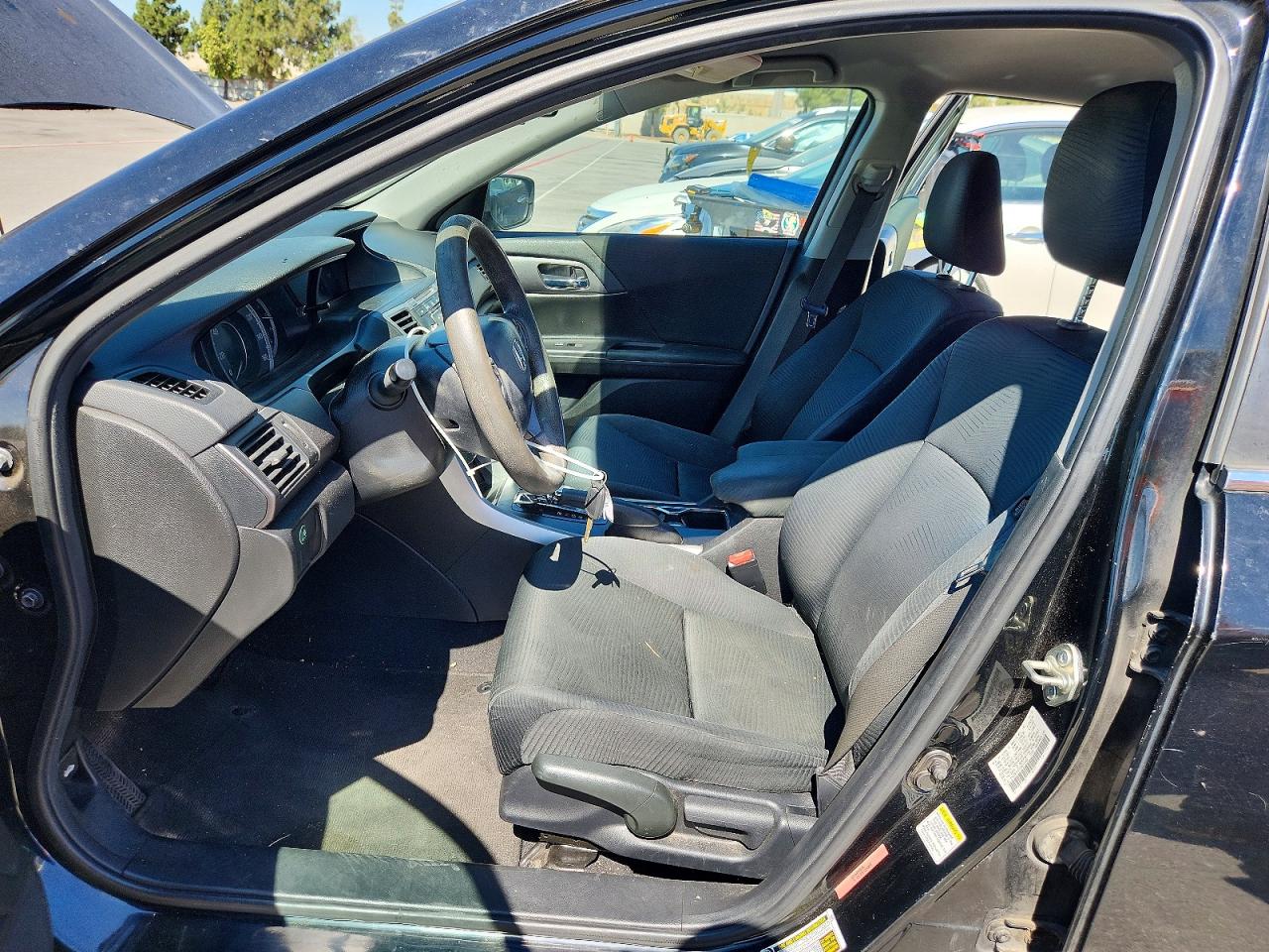 2014 Honda Accord Lx Black vin: 1HGCR2F35EA272529