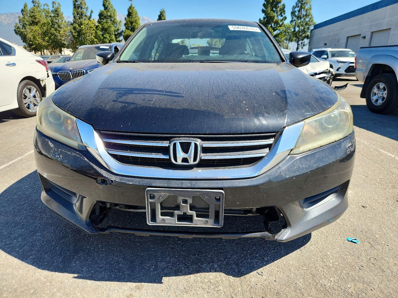 2014 Honda Accord Lx Black vin: 1HGCR2F35EA272529