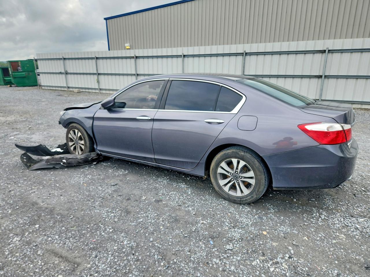 2014 Honda Accord Lx Gray vin: 1HGCR2F35EA305562