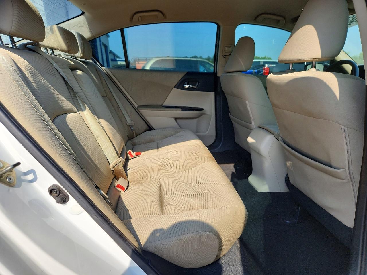 2015 Honda Accord Lx White vin: 1HGCR2F35FA002458