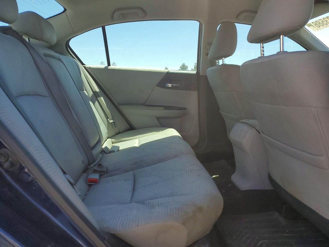 2015 Honda Accord Lx Blue vin: 1HGCR2F35FA022371