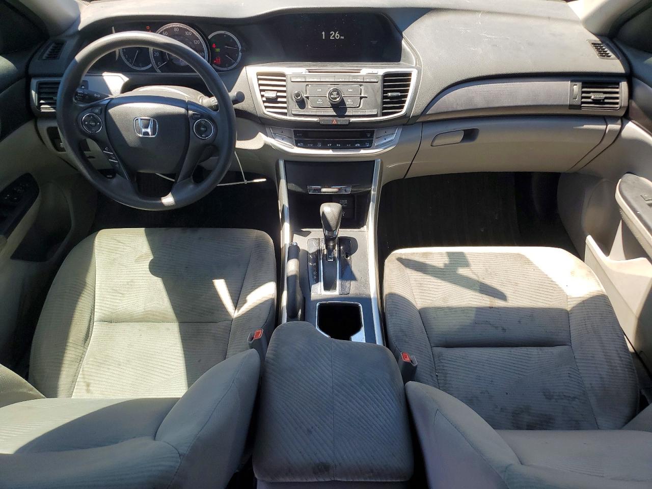 2015 Honda Accord Lx Blue vin: 1HGCR2F35FA022371