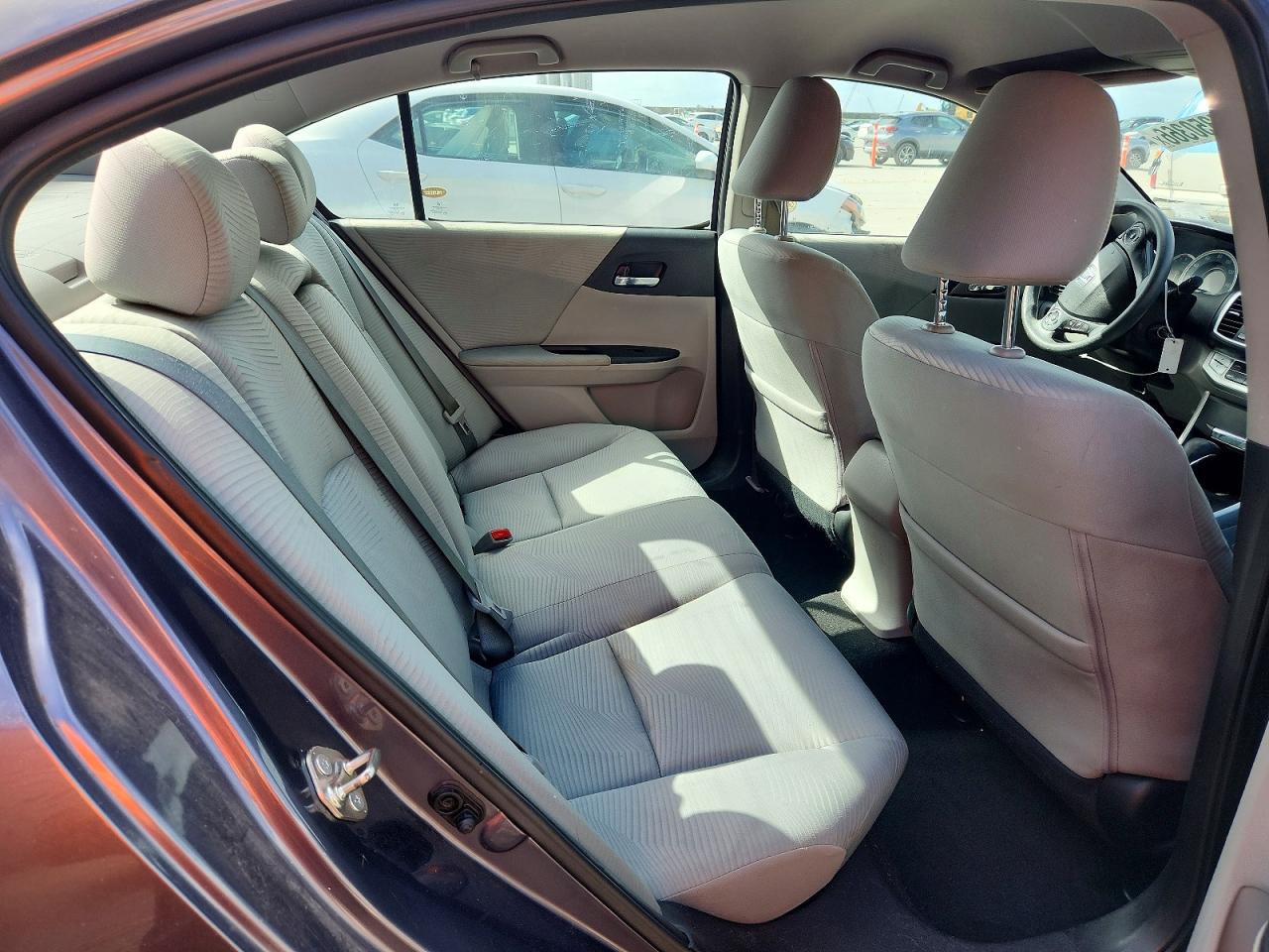 2015 Honda Accord Lx Gray vin: 1HGCR2F35FA025450