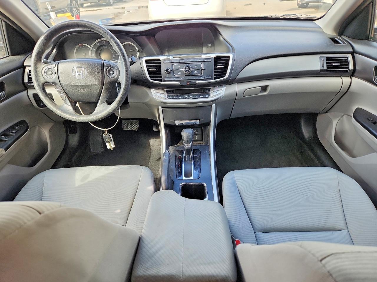 2015 Honda Accord Lx Gray vin: 1HGCR2F35FA025450