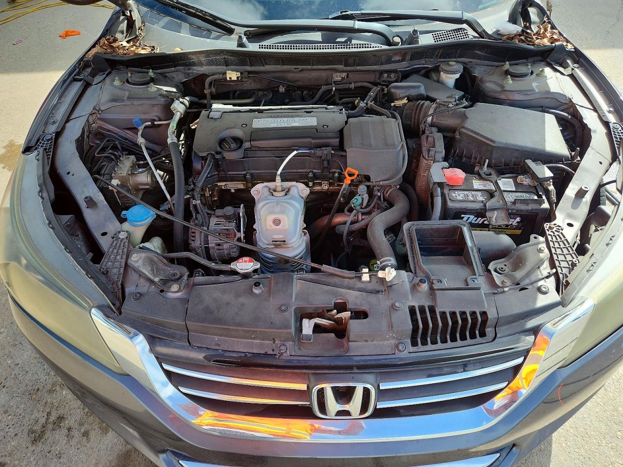 2015 Honda Accord Lx Gray vin: 1HGCR2F35FA025450