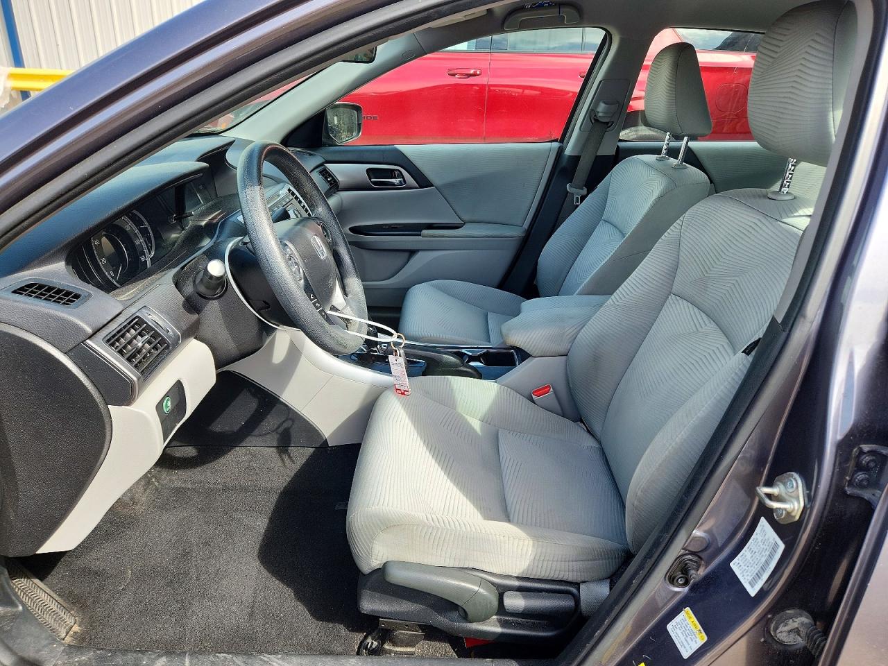 2015 Honda Accord Lx Gray vin: 1HGCR2F35FA025450