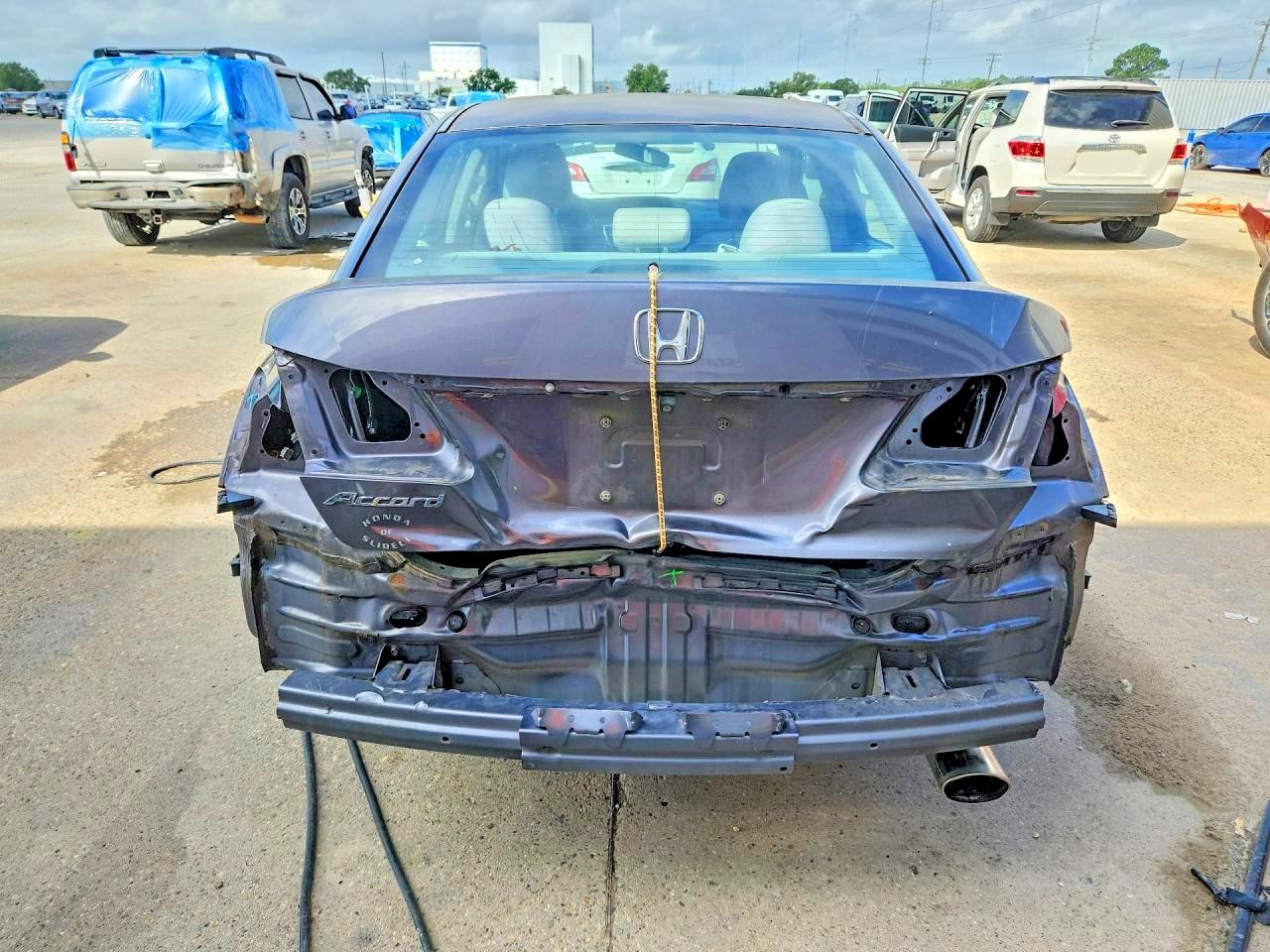 2015 Honda Accord Lx Gray vin: 1HGCR2F35FA025450