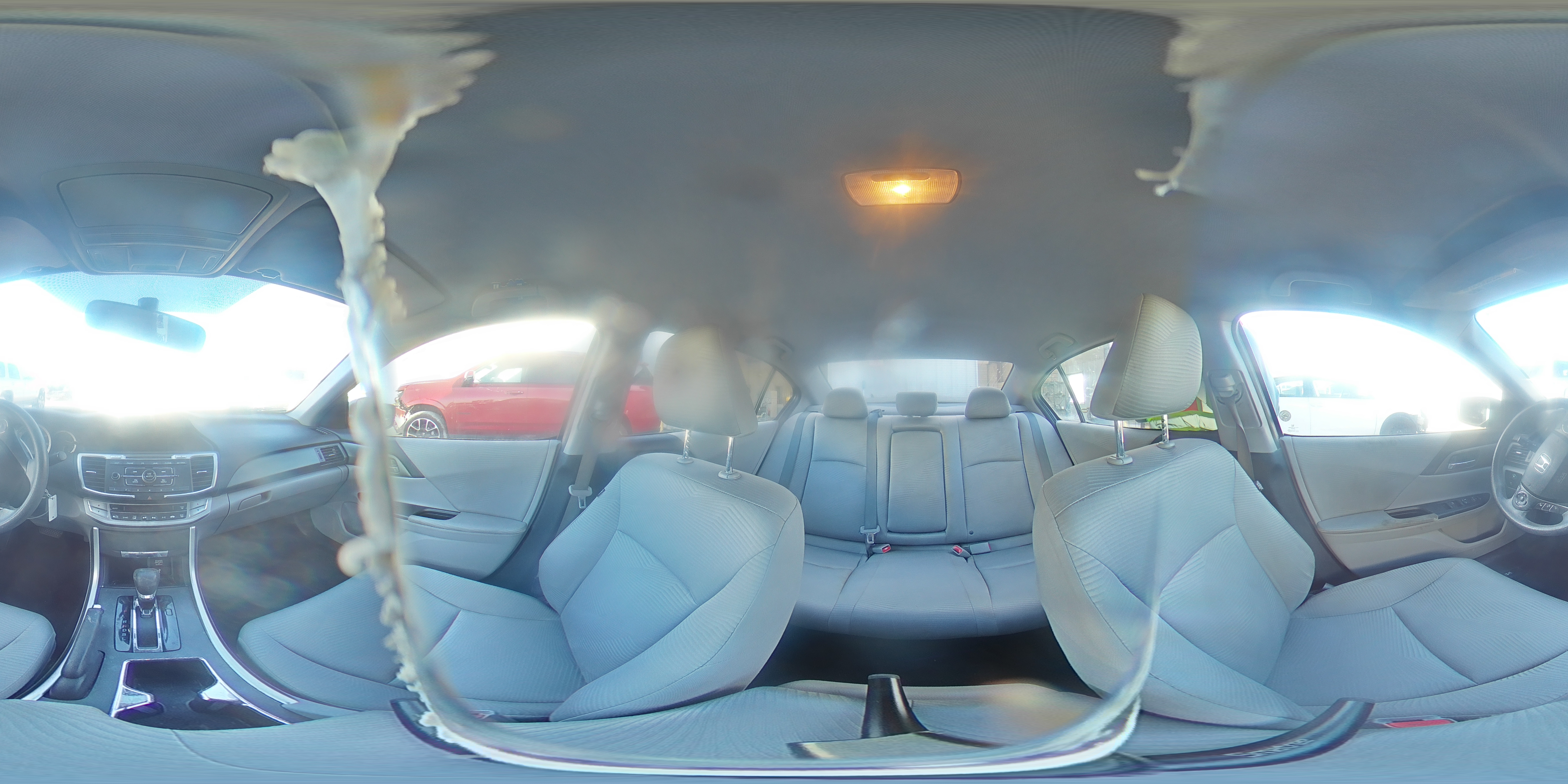 2015 Honda Accord Lx Gray vin: 1HGCR2F35FA025450