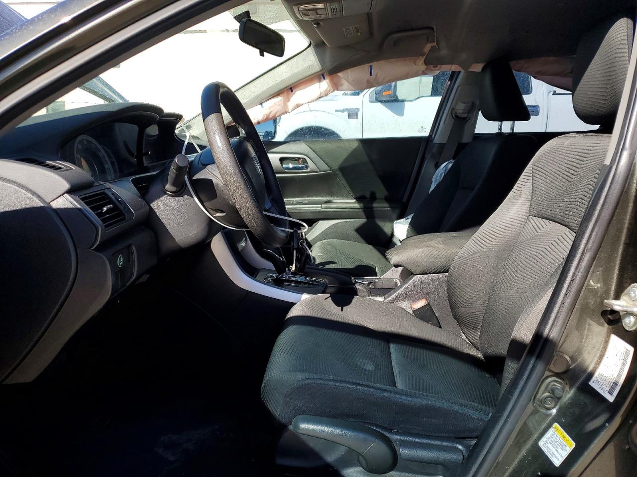 2015 Honda Accord Lx Gray vin: 1HGCR2F35FA053524