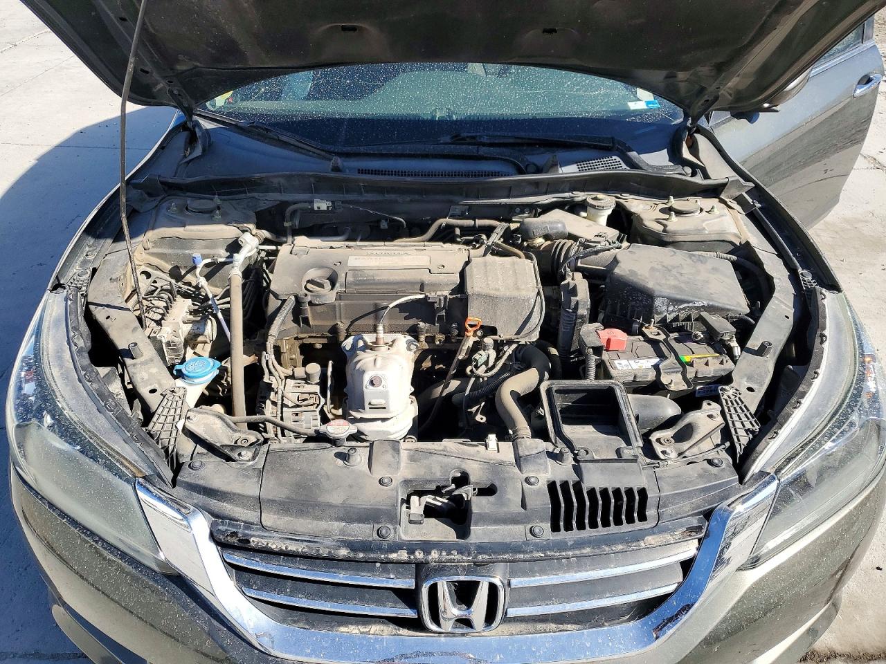 2015 Honda Accord Lx Gray vin: 1HGCR2F35FA053524