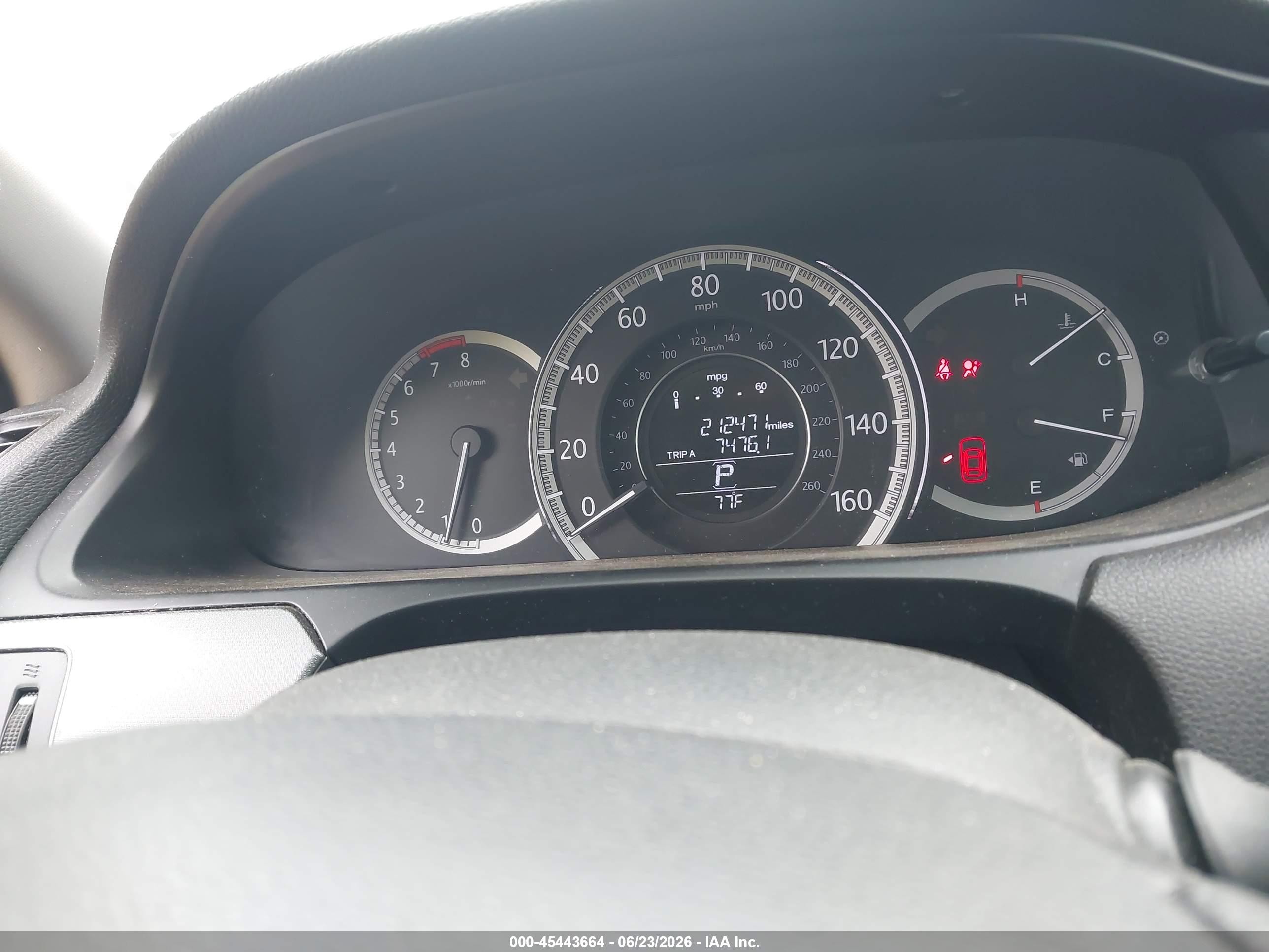 2015 Honda Accord Lx Gray vin: 1HGCR2F35FA069948