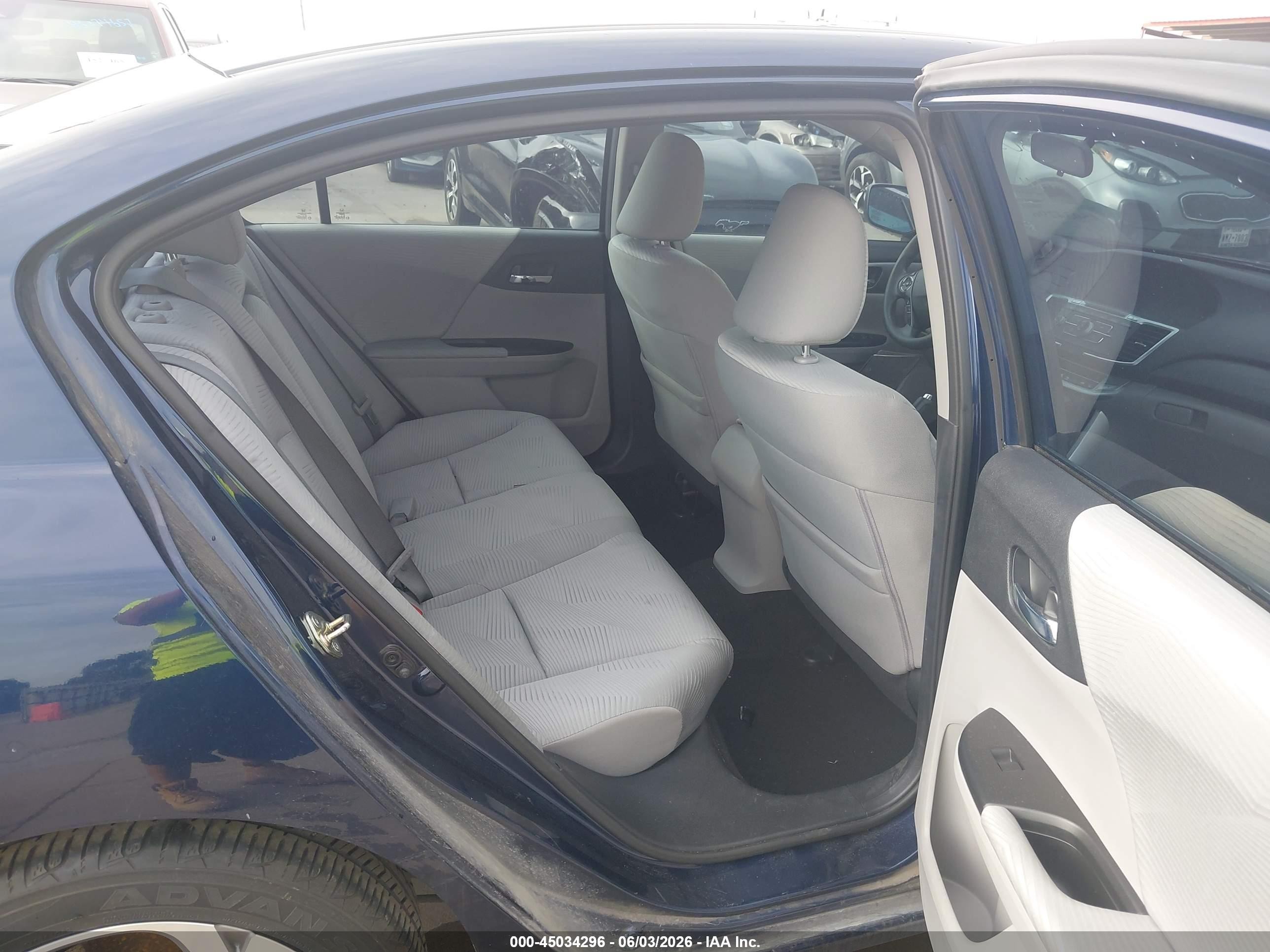 2015 Honda Accord Lx Синий vin: 1HGCR2F35FA072560