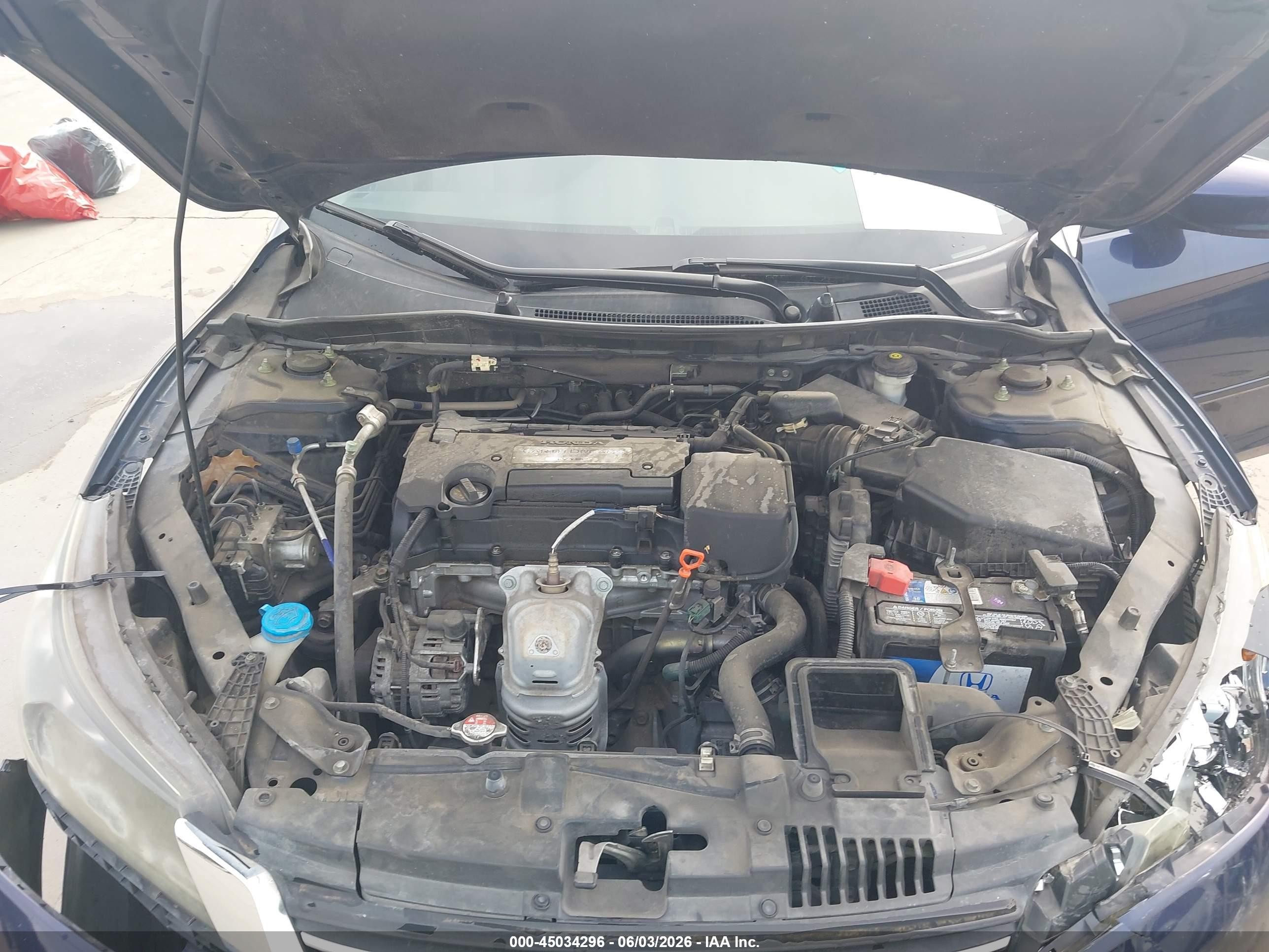 2015 Honda Accord Lx Синий vin: 1HGCR2F35FA072560