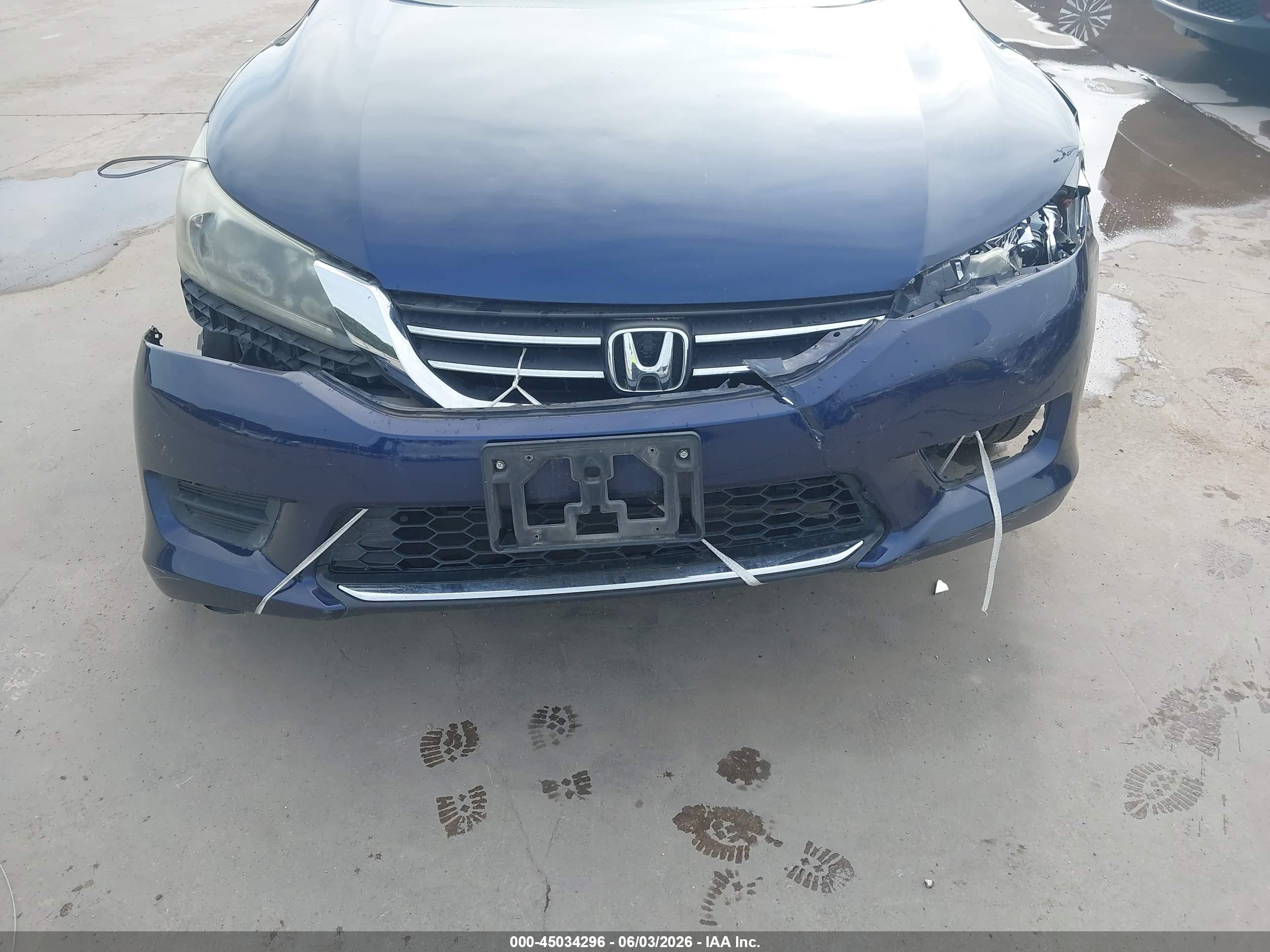 2015 Honda Accord Lx Синий vin: 1HGCR2F35FA072560