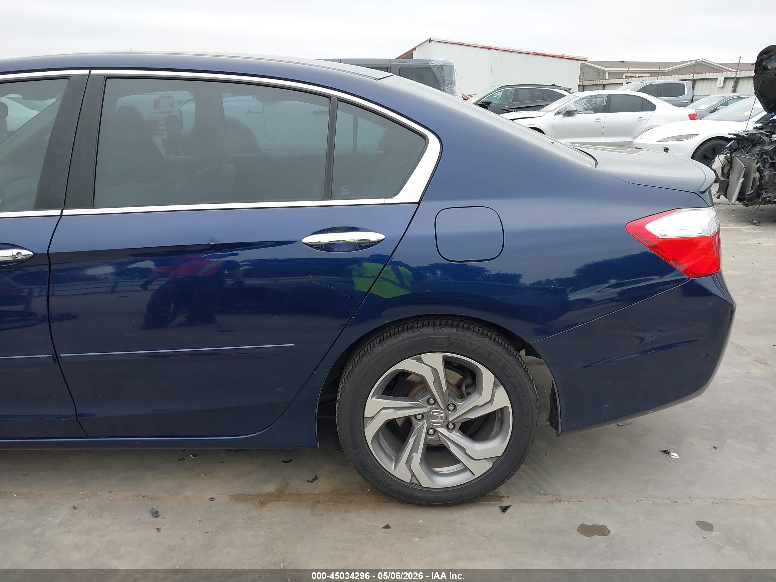 2015 Honda Accord Lx Синий vin: 1HGCR2F35FA072560