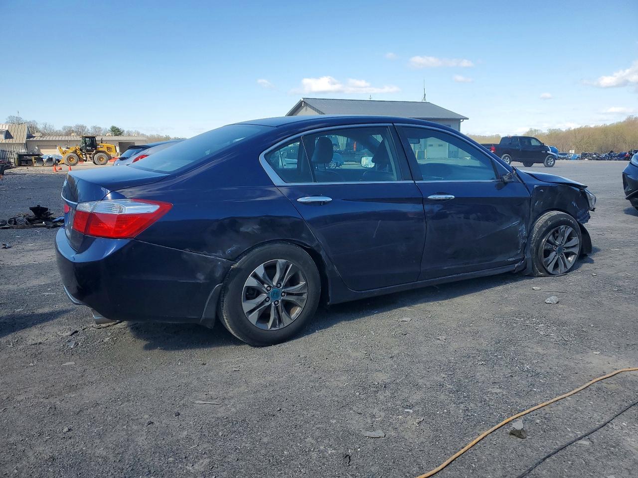 2015 Honda Accord Lx Синий vin: 1HGCR2F35FA073997