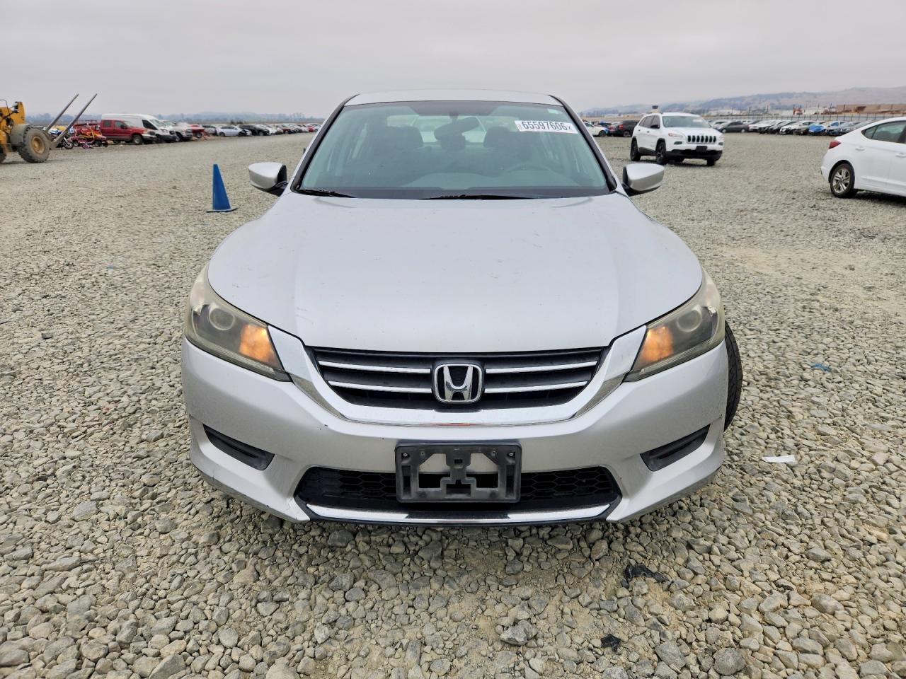2015 Honda Accord Lx Silver vin: 1HGCR2F35FA087253