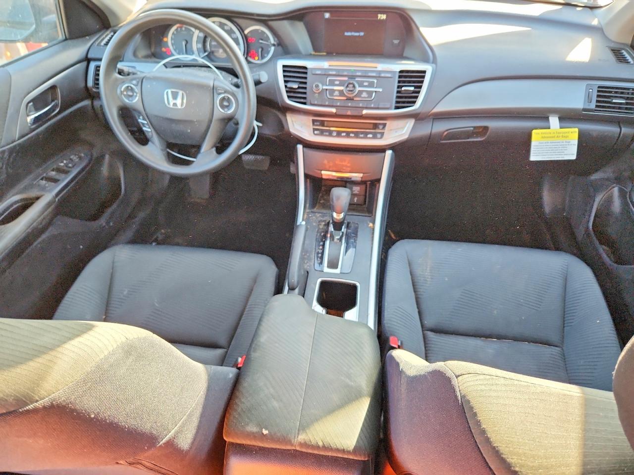 2015 Honda Accord Lx Black vin: 1HGCR2F35FA144390