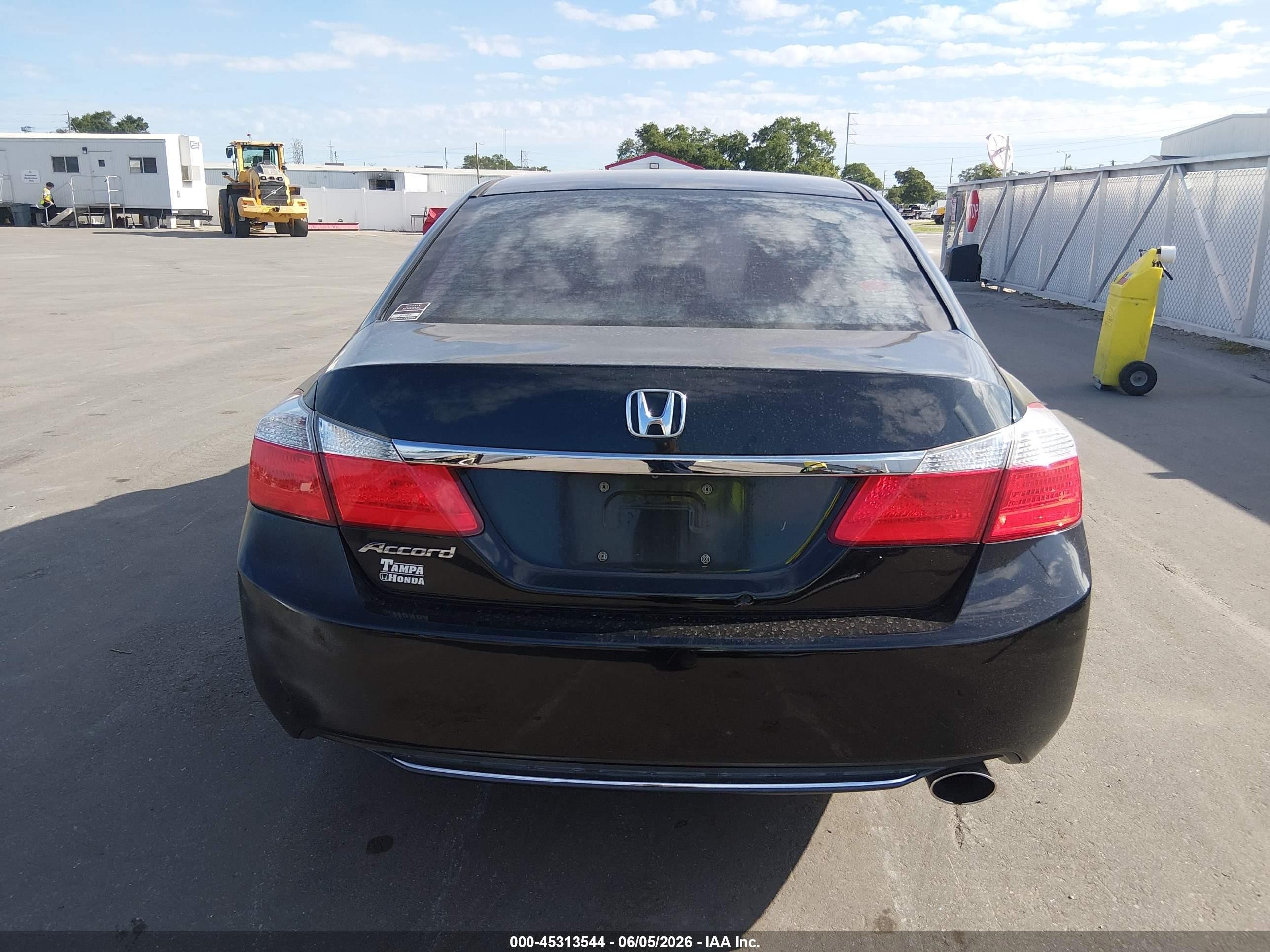 2015 Honda Accord Lx Черный vin: 1HGCR2F35FA146592
