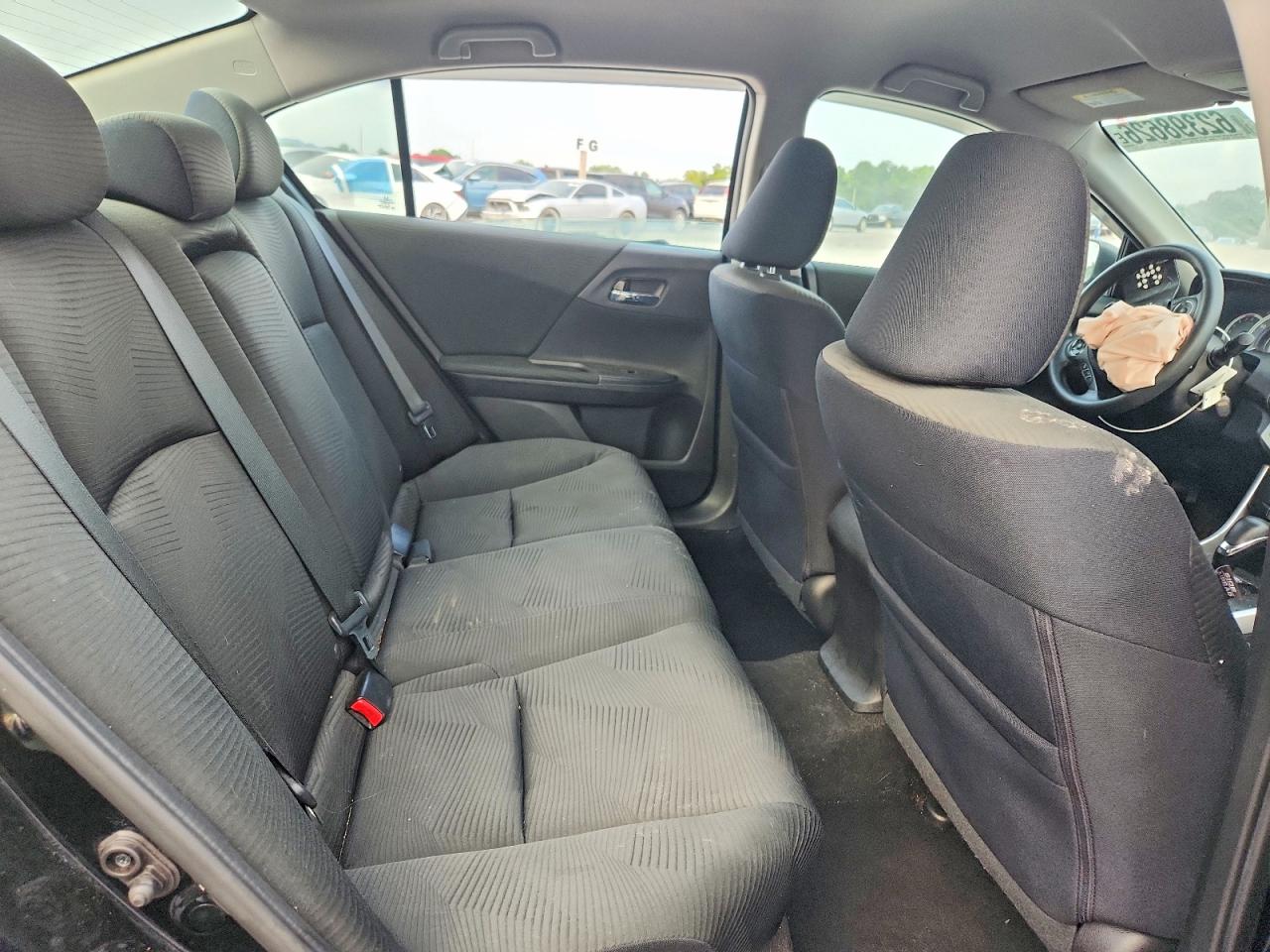 2015 Honda Accord Lx Black vin: 1HGCR2F35FA147631