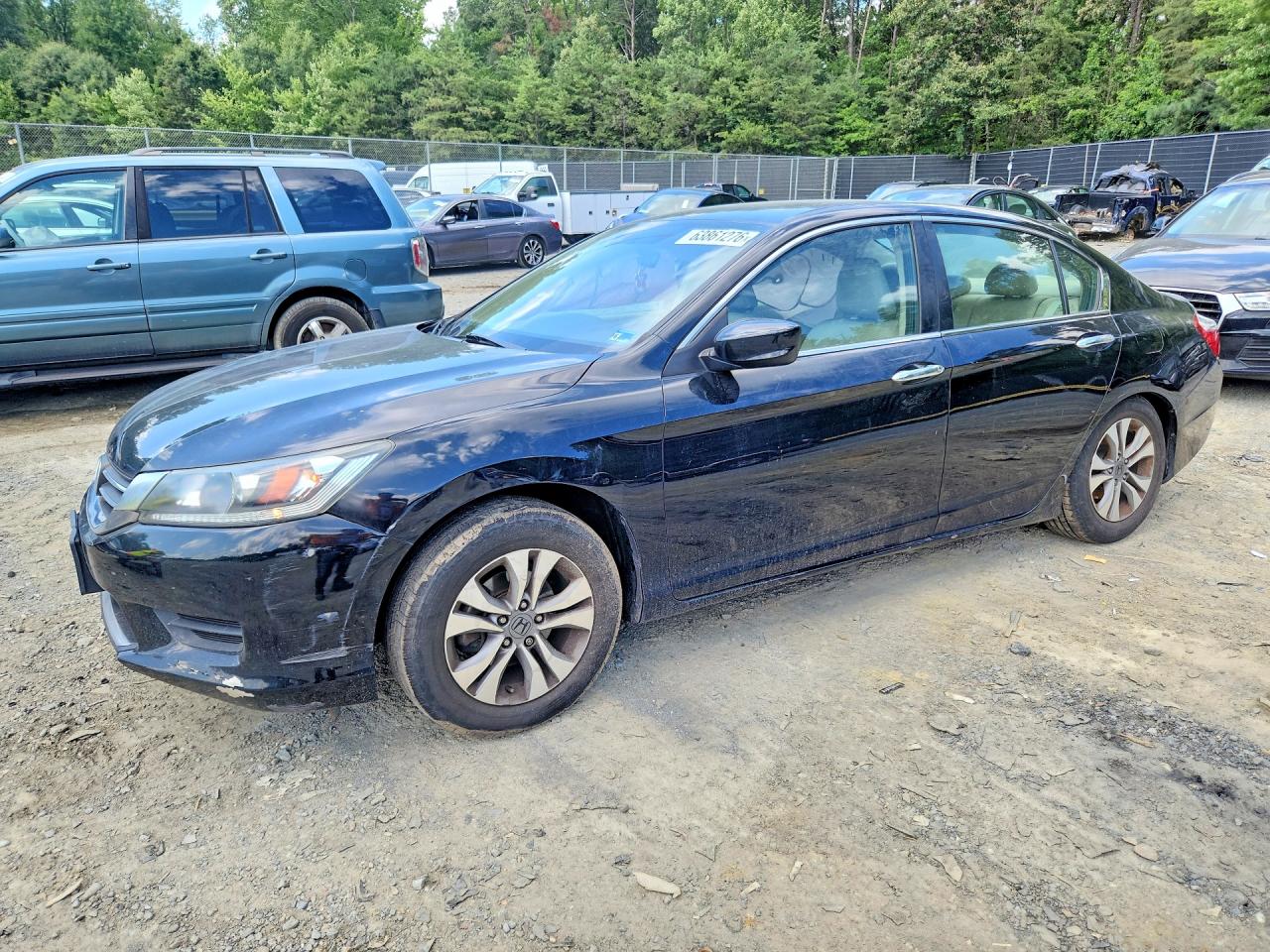 2015 Honda Accord Lx Black vin: 1HGCR2F35FA159875
