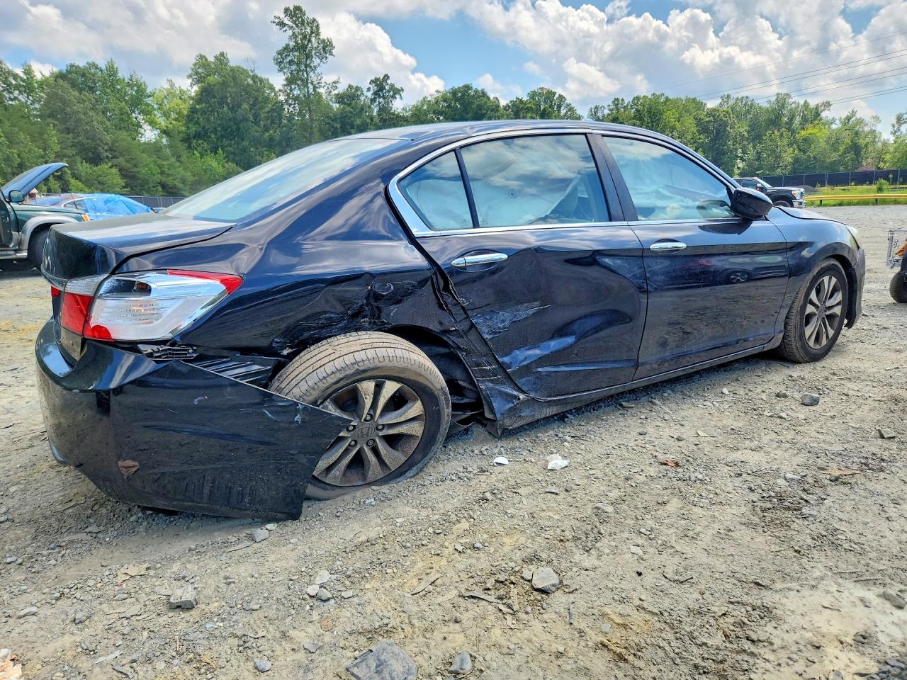 2015 Honda Accord Lx Черный vin: 1HGCR2F35FA159875