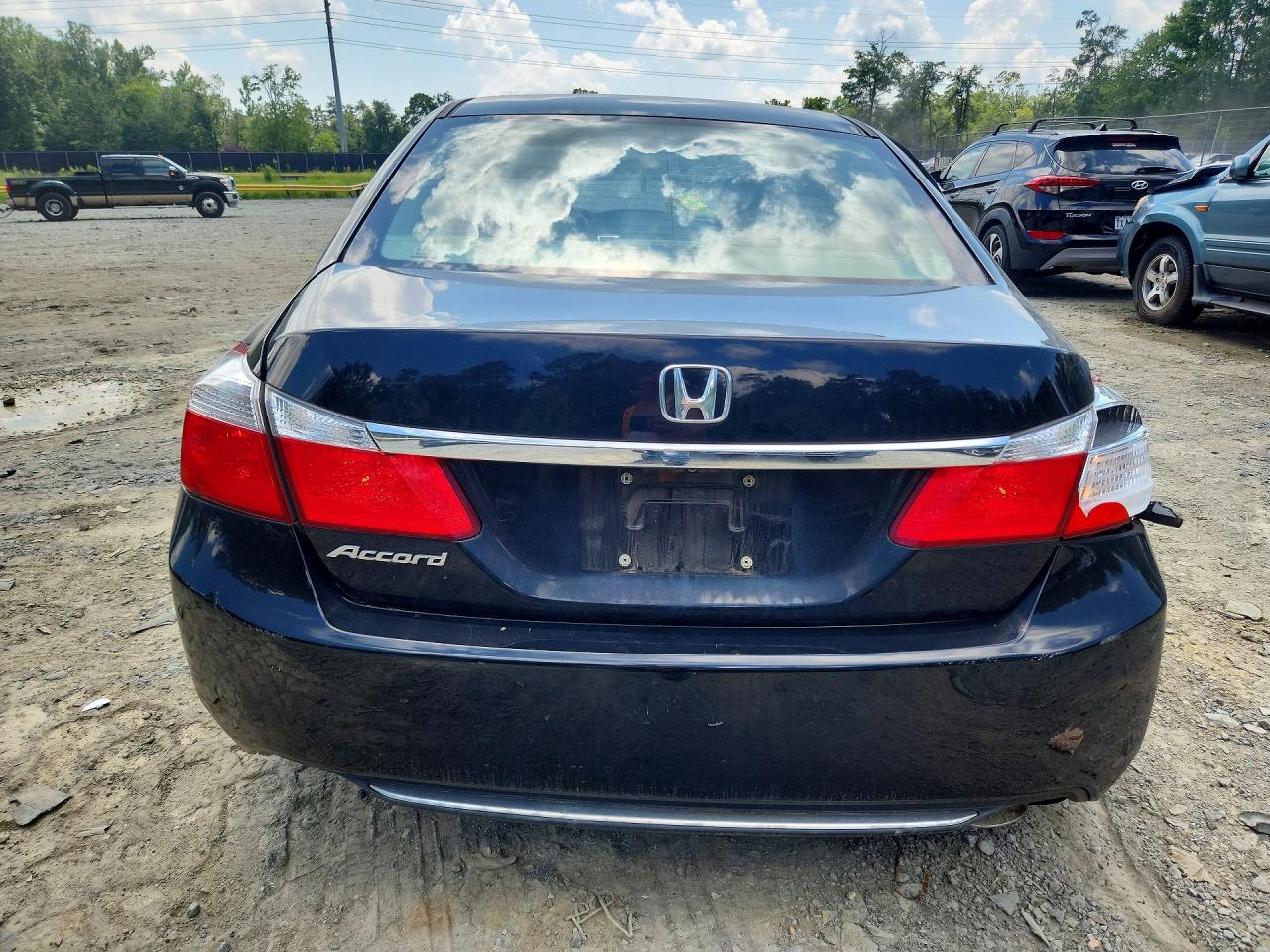 2015 Honda Accord Lx Черный vin: 1HGCR2F35FA159875