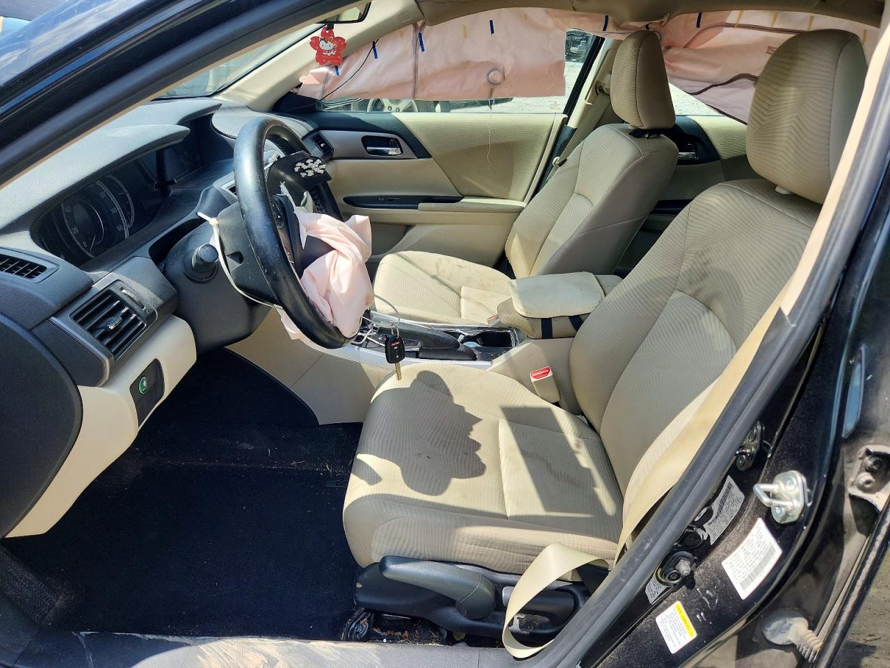 2015 Honda Accord Lx Черный vin: 1HGCR2F35FA159875