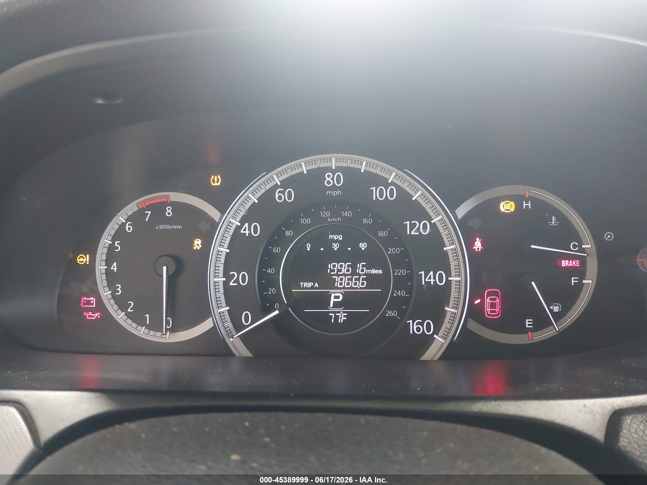 2015 Honda Accord Lx Серый vin: 1HGCR2F35FA177339