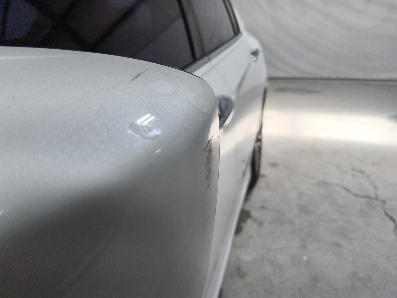 2015 Honda Accord Lx White vin: 1HGCR2F35FA182105 Damage: Lf Mirror Cover, Scraped, 3 To 4 Inches