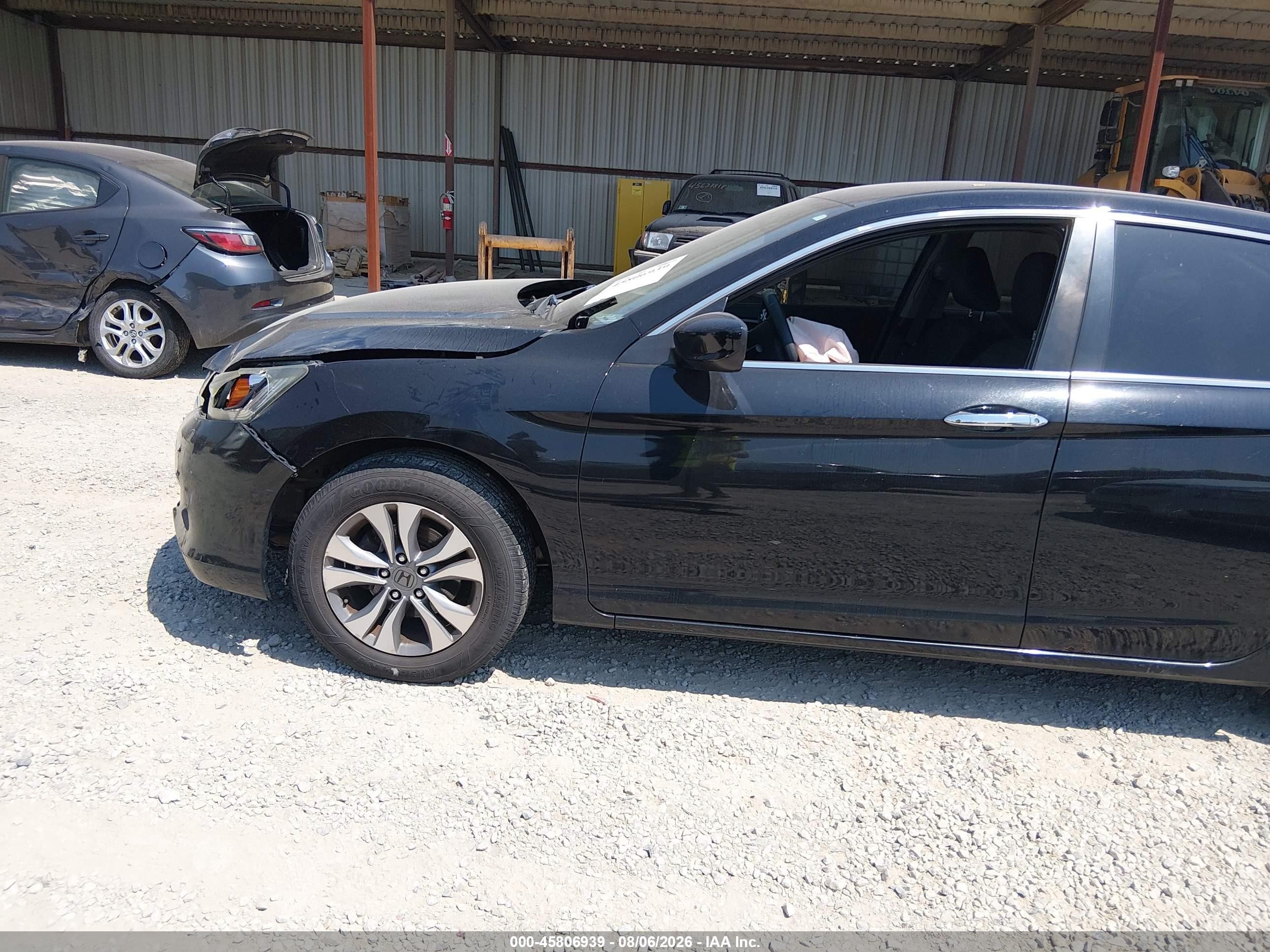 2015 Honda Accord Lx Черный vin: 1HGCR2F35FA183092