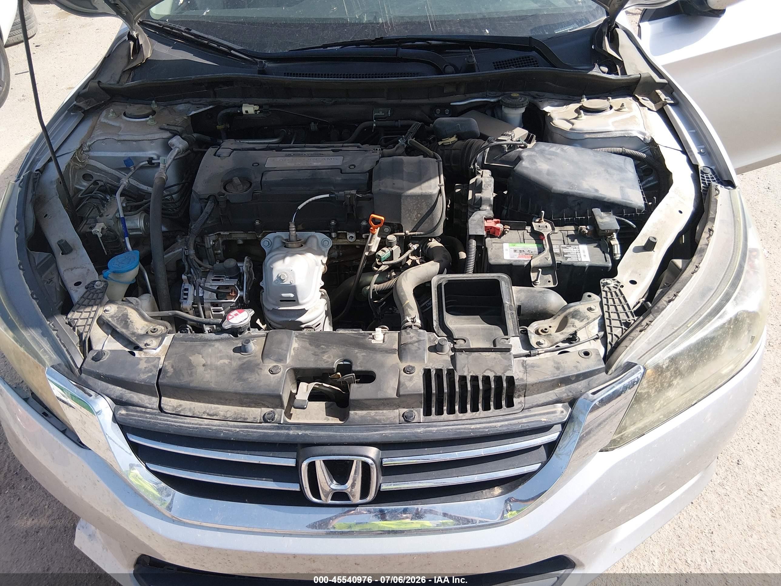 2015 Honda Accord Lx Silver vin: 1HGCR2F35FA204197
