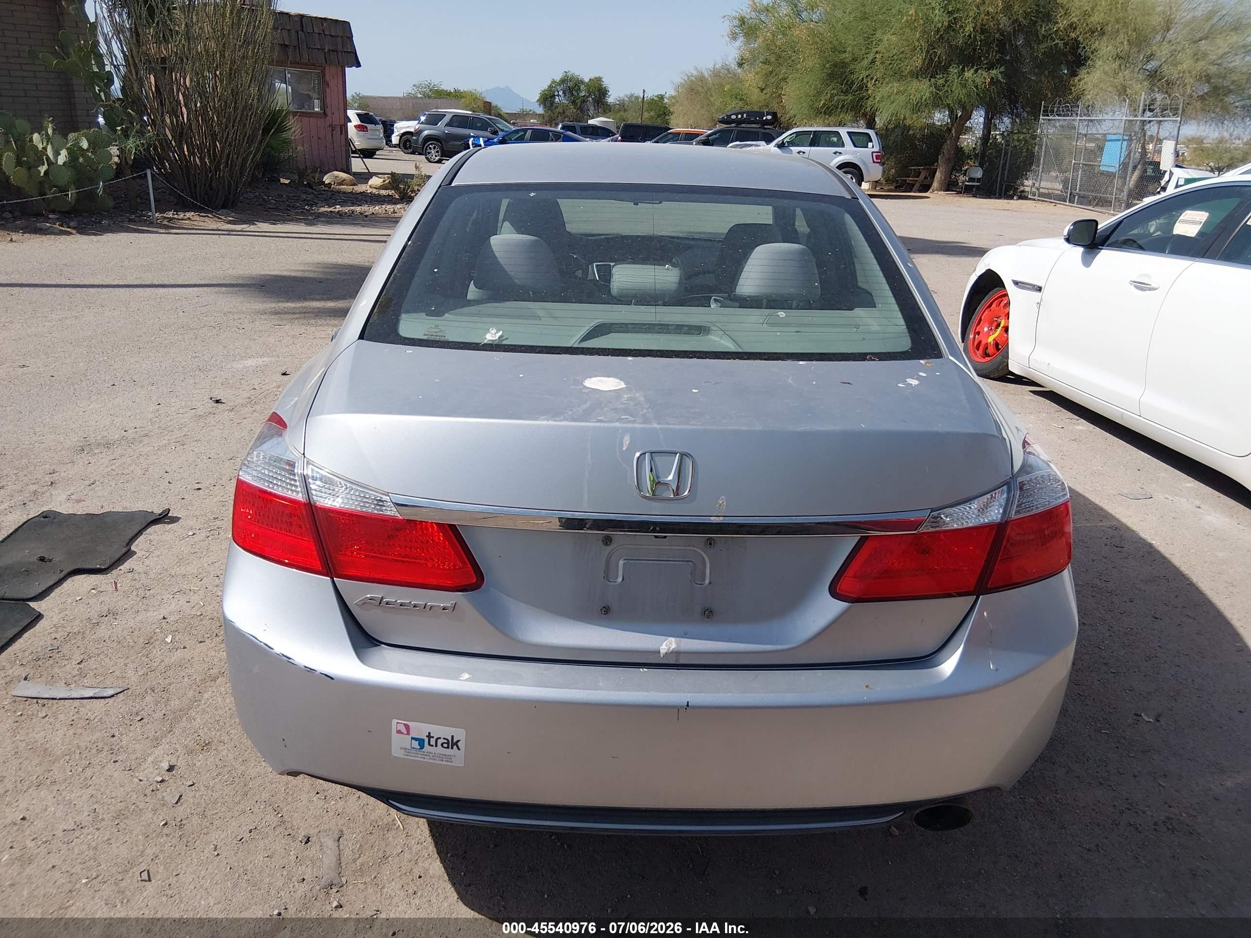 2015 Honda Accord Lx Silver vin: 1HGCR2F35FA204197