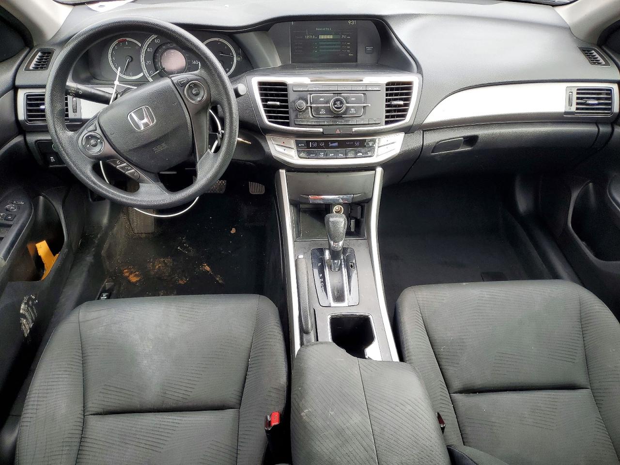 2015 Honda Accord Lx Black vin: 1HGCR2F35FA206239