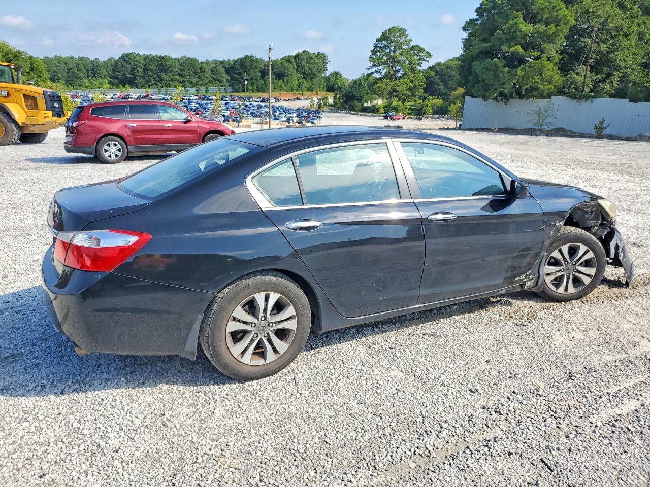 2015 Honda Accord Lx Black vin: 1HGCR2F35FA206239