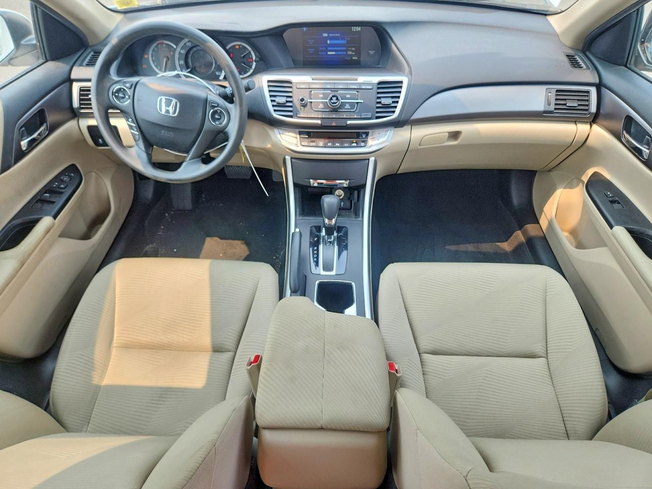 2015 Honda Accord Lx White vin: 1HGCR2F35FA210758