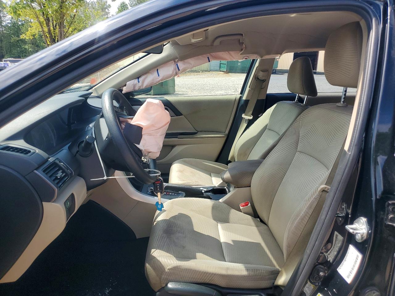 2015 Honda Accord Lx Black vin: 1HGCR2F35FA215054