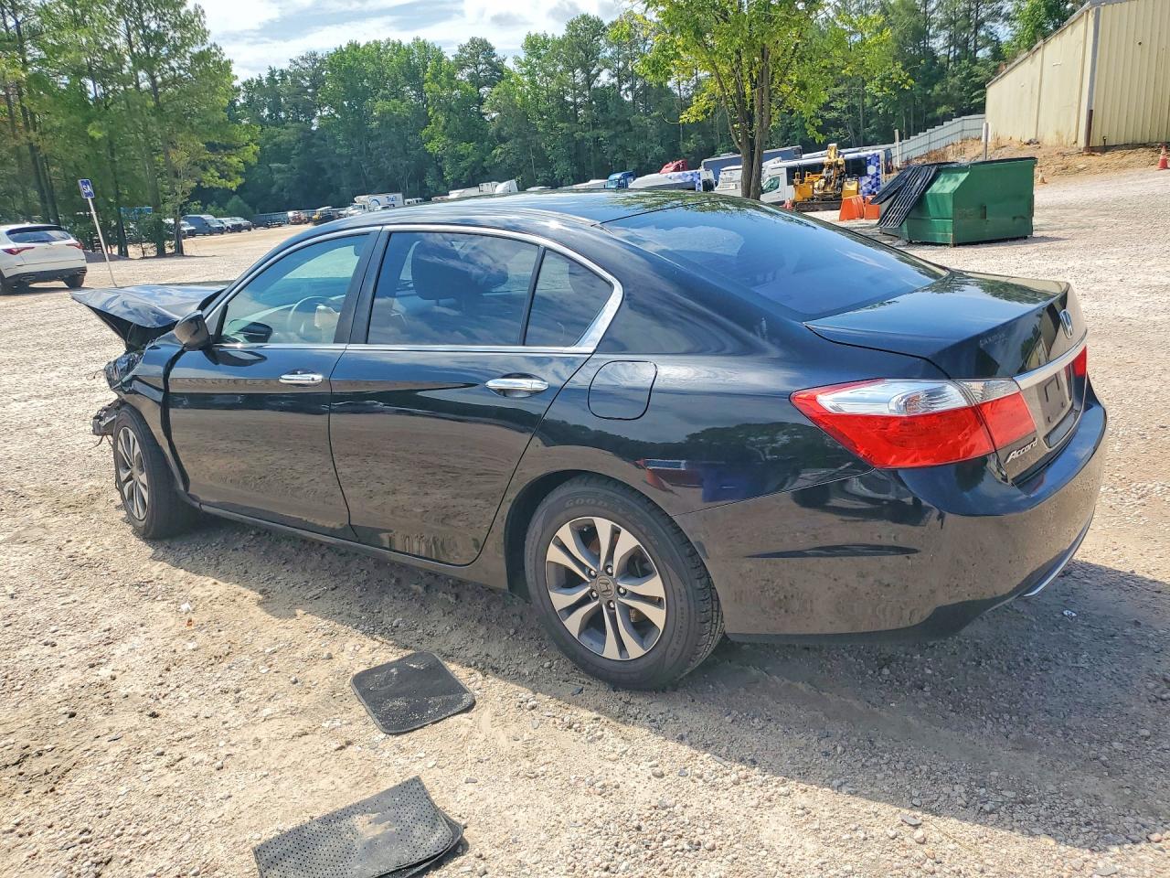 2015 Honda Accord Lx Black vin: 1HGCR2F35FA215054
