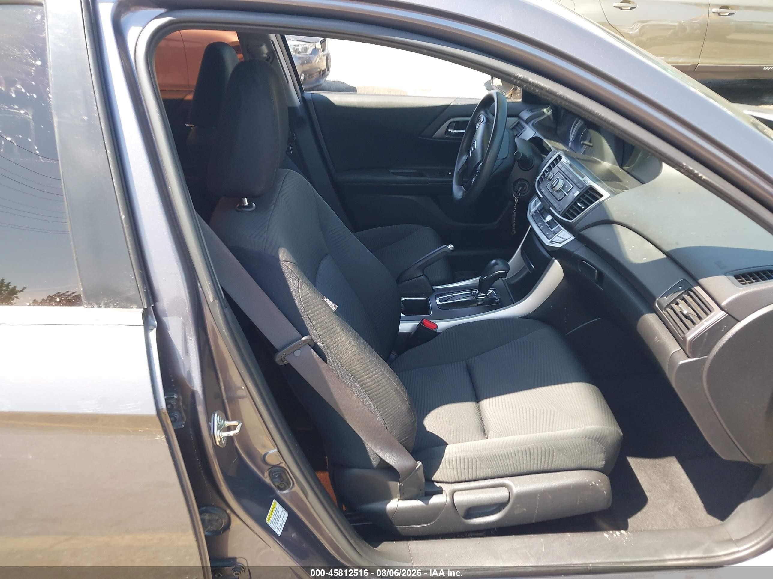 2015 Honda Accord Lx Серый vin: 1HGCR2F35FA234395