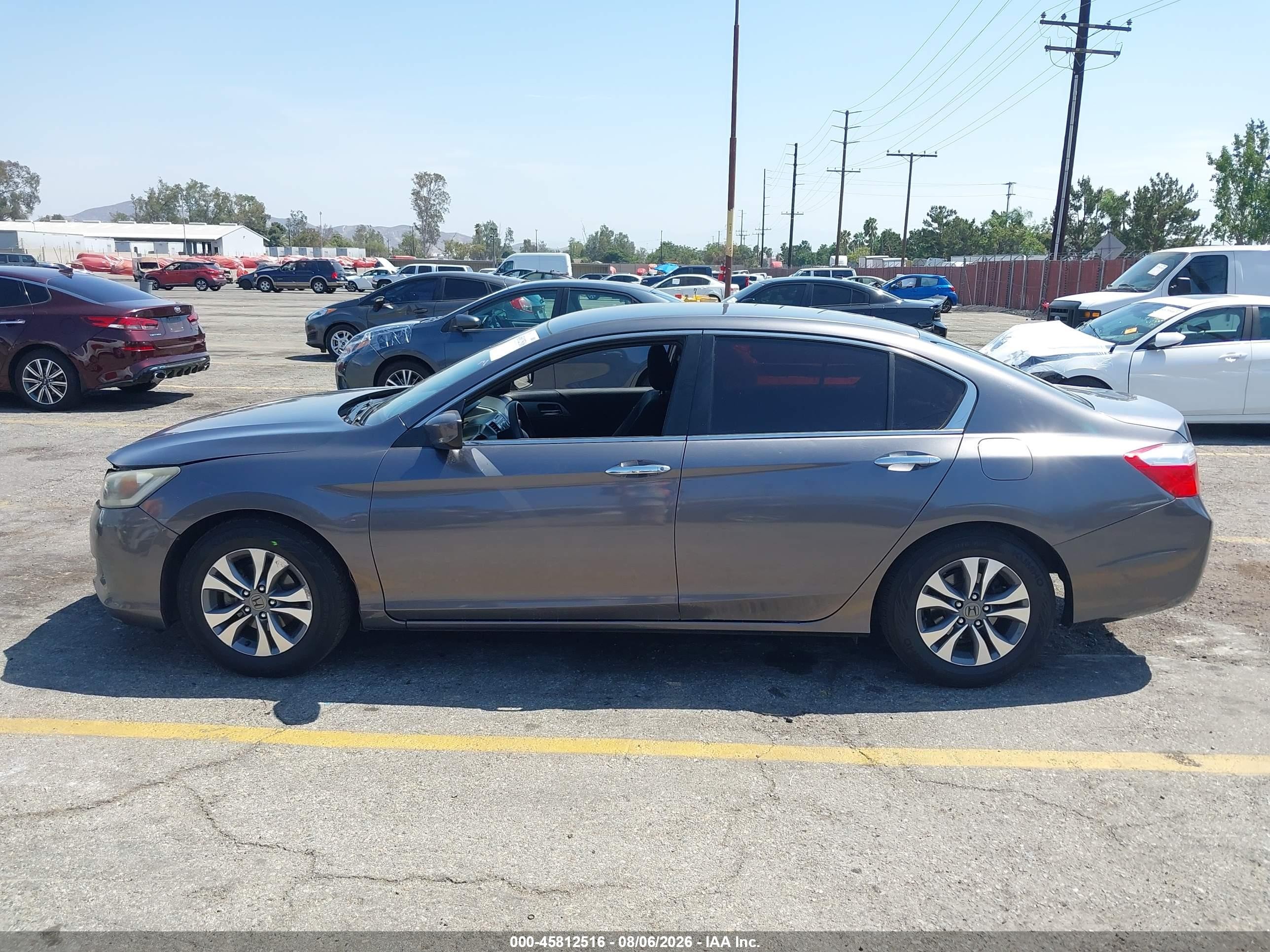 2015 Honda Accord Lx Серый vin: 1HGCR2F35FA234395