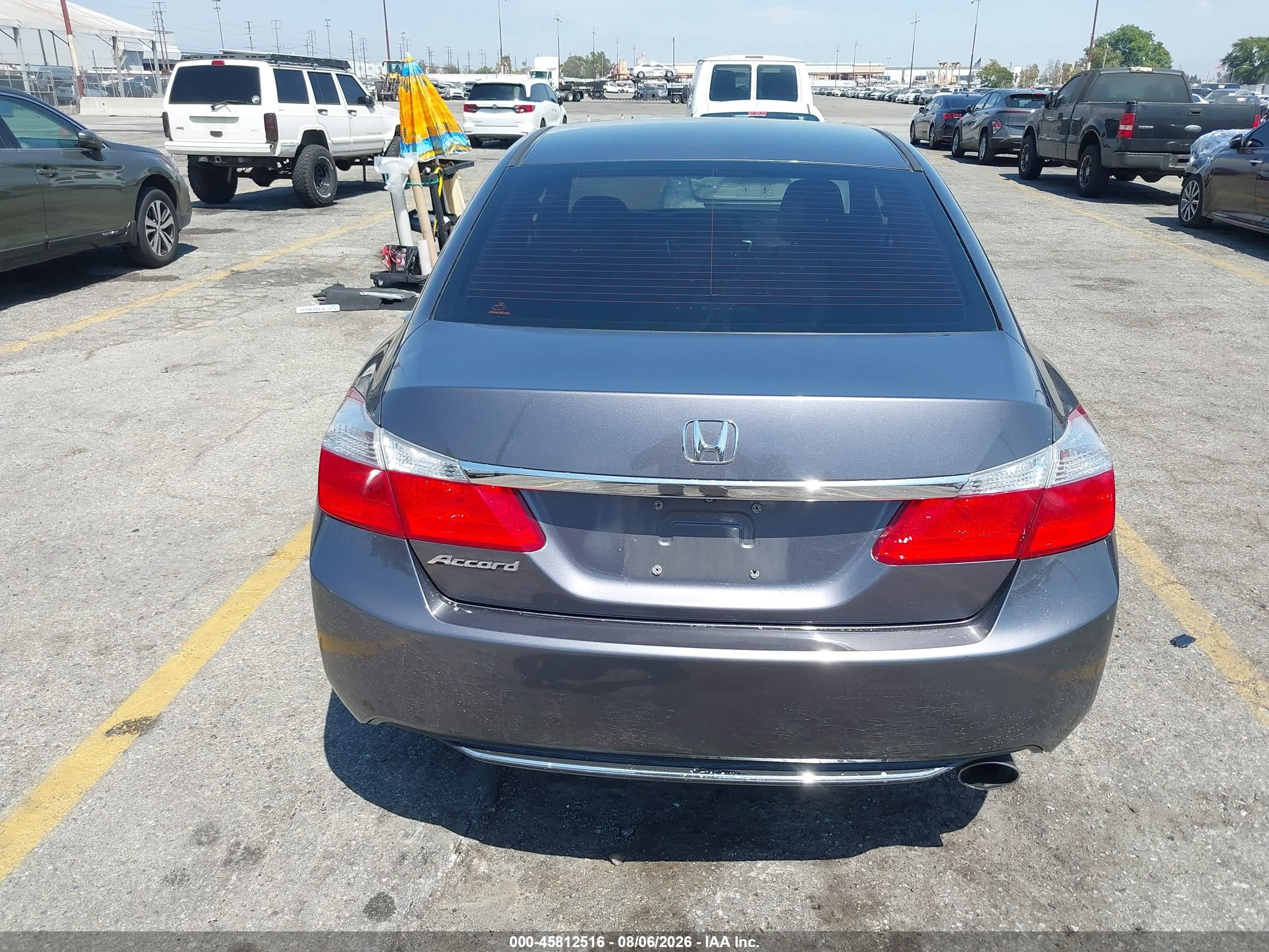 2015 Honda Accord Lx Серый vin: 1HGCR2F35FA234395