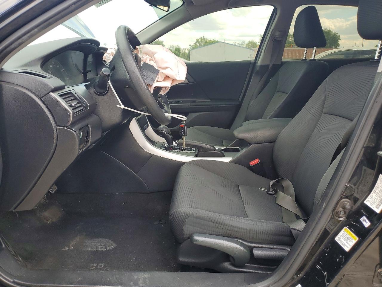 2015 Honda Accord Lx Black vin: 1HGCR2F35FA239869