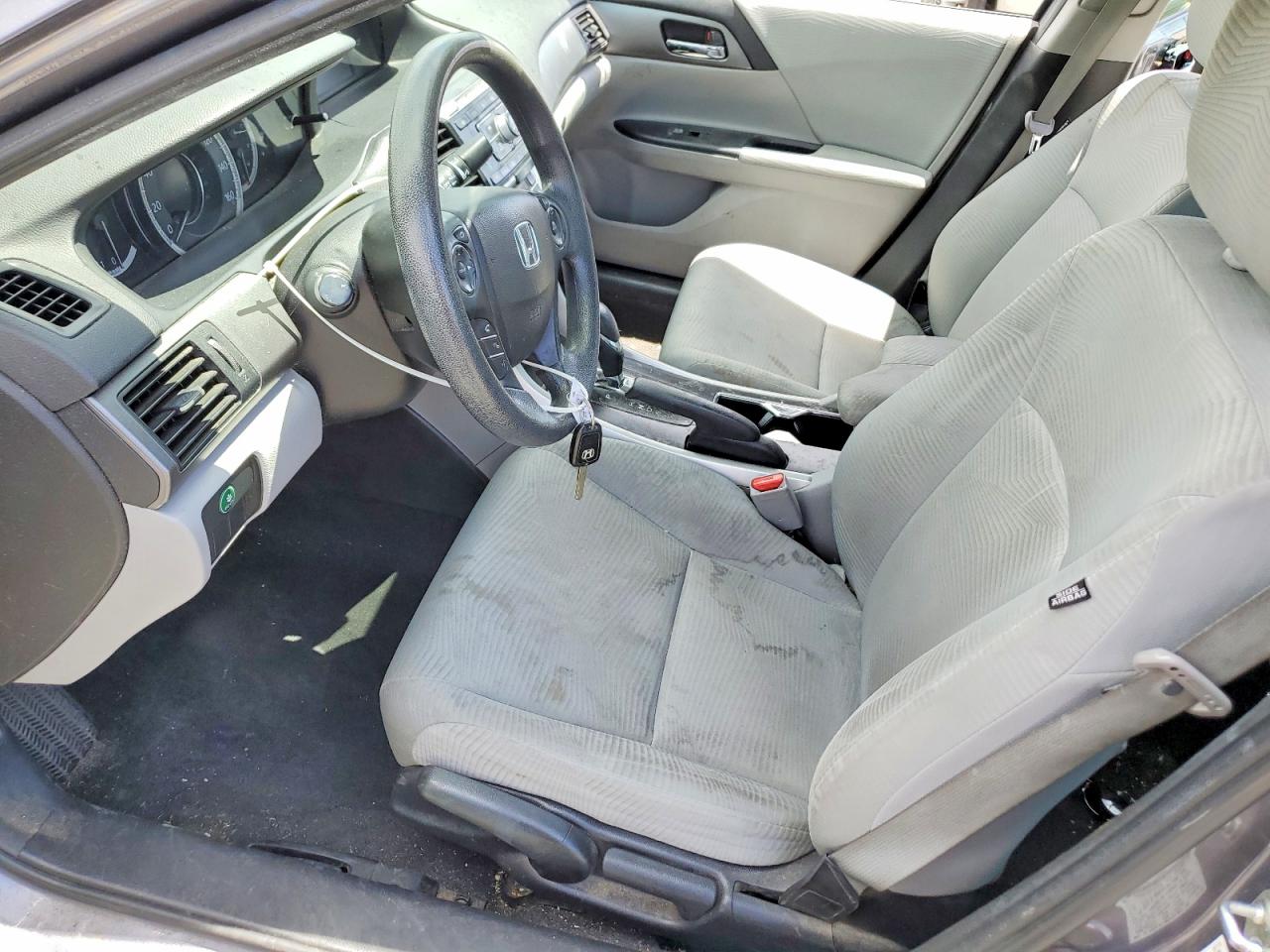 2015 Honda Accord Lx Gray vin: 1HGCR2F35FA242030