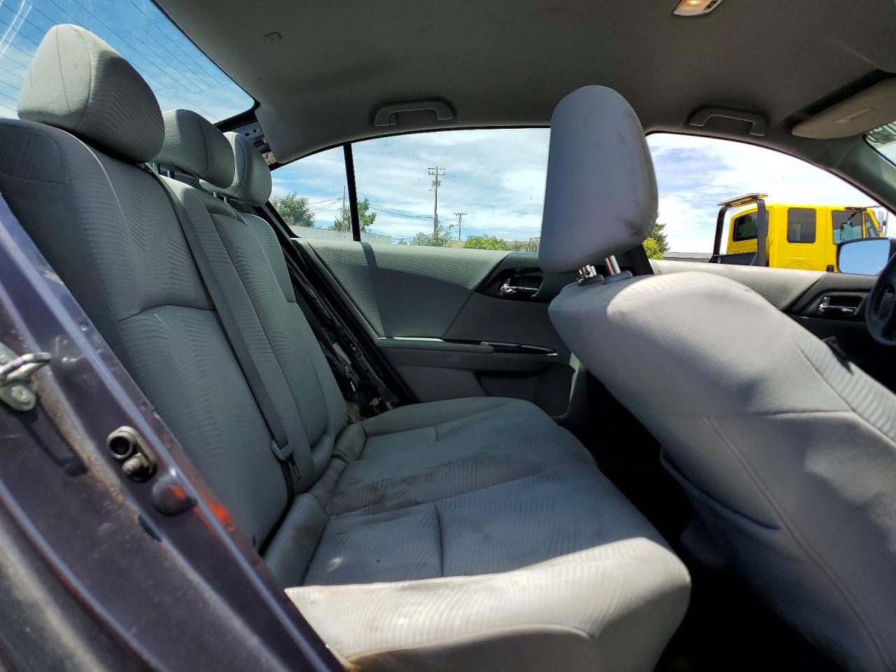 2015 Honda Accord Lx Gray vin: 1HGCR2F35FA242030