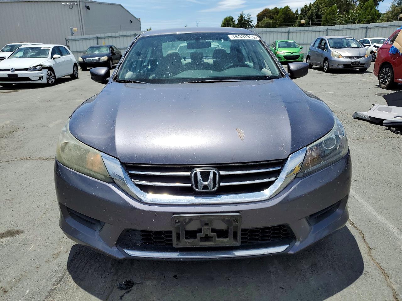 2015 Honda Accord Lx Gray vin: 1HGCR2F35FA242030