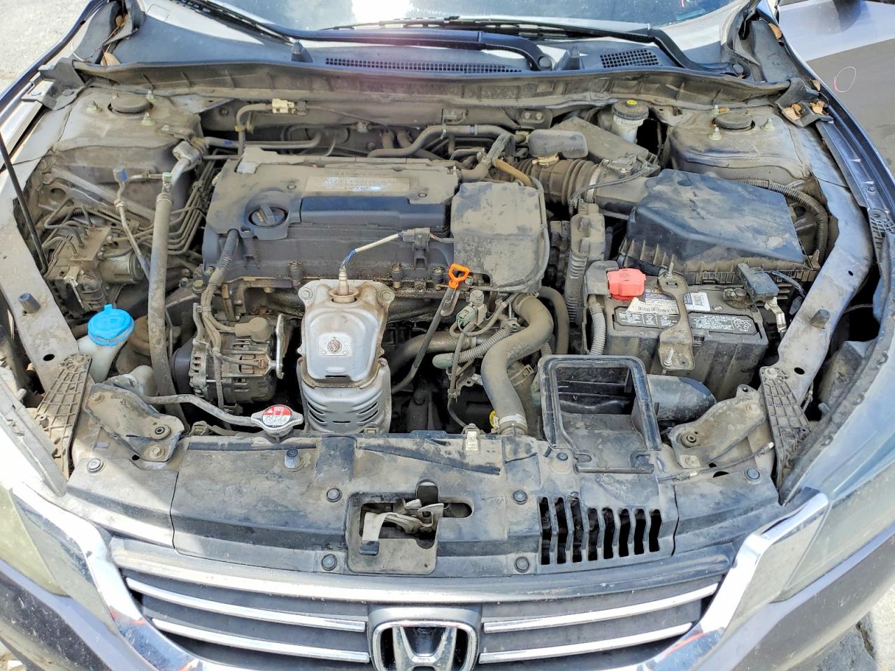 2015 Honda Accord Lx Gray vin: 1HGCR2F35FA242030