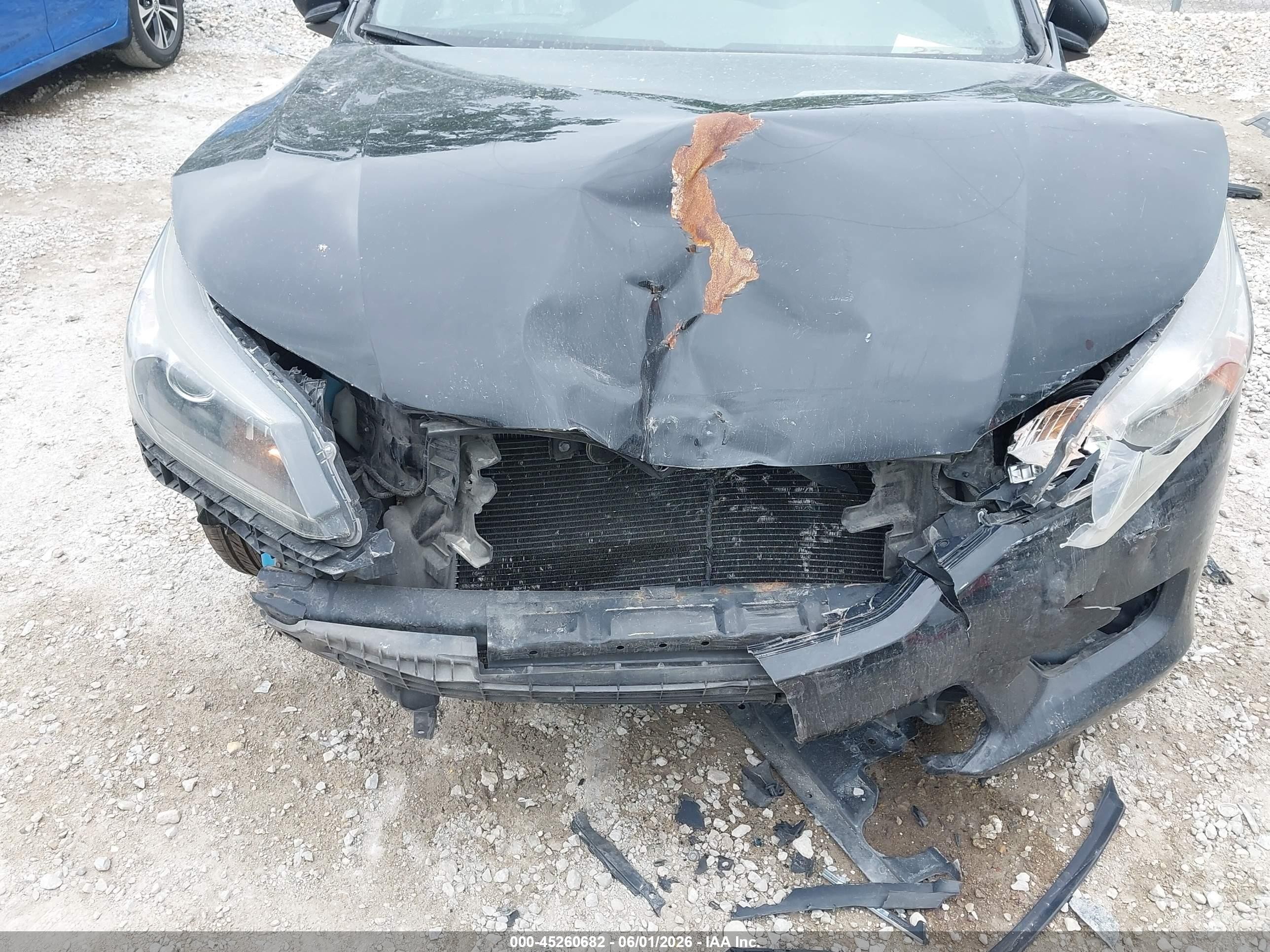 2015 Honda Accord Lx Black vin: 1HGCR2F35FA245168