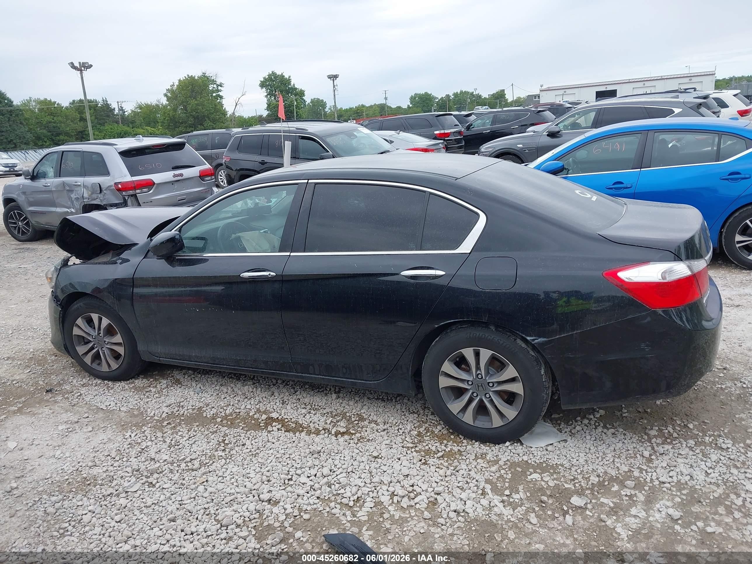 2015 Honda Accord Lx Black vin: 1HGCR2F35FA245168